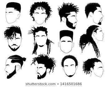 afro hairstyle man images stock  vectors shutterstock afro