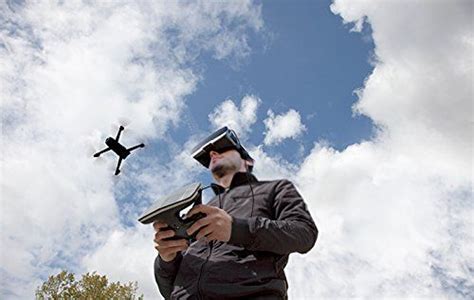 parrot pack drone quadricoptere bebop  lunette fpv skycontroller  blancnoir