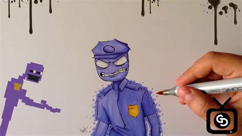How To Draw Fnaf Purple Guy Draw The Fun And Easy Way Gqczltlsvc