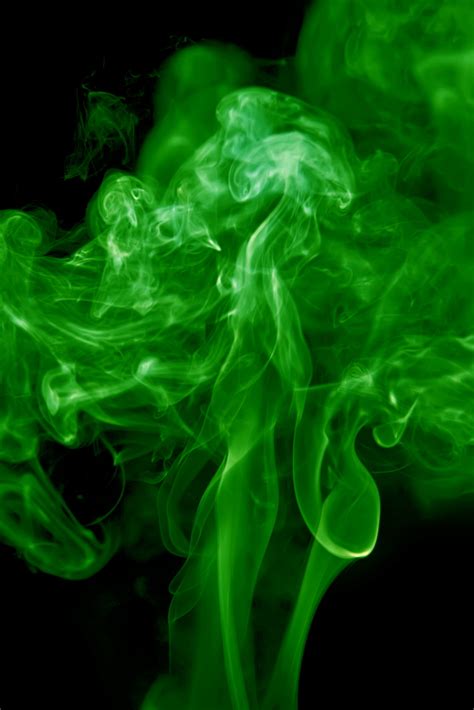 photo green smoke colored colour curl   jooinn