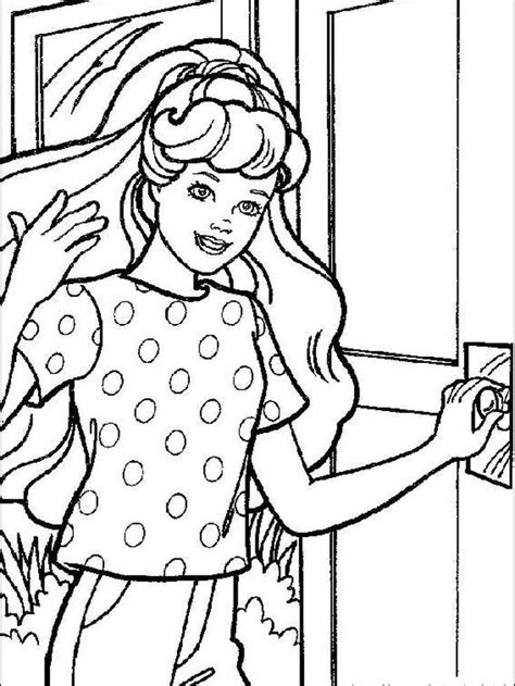 barbie doctor coloring pages     girls   world