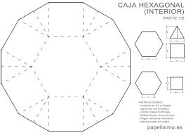 resultado de imagen  hexagon explosion box template desain