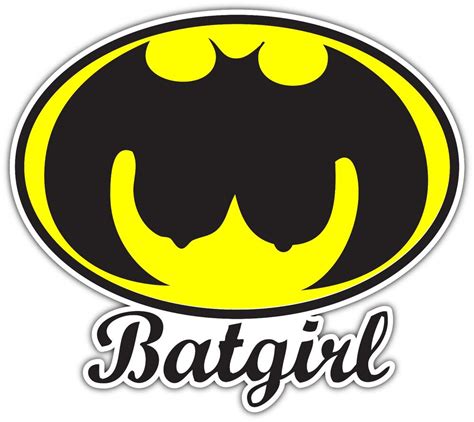 batgirl bat girl batman funny car bumper window vinyl sticker decal 5