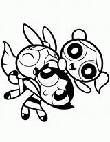 Coloring Cartoon Pages Network Library Clipart Powerpuff Girls sketch template