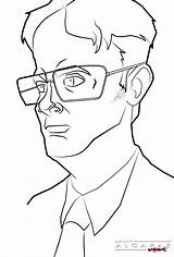 Dwight Schrute Drawing Getdrawings sketch template