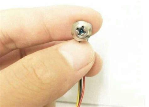 they ll never see this tiny camera hidden in a screw