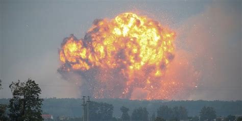 Thousands Evacuated In Ukraine After Ammunition Explosions Fox News