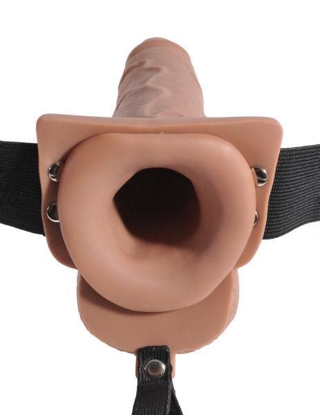 Fetish Fantasy 7 5 Inches Hollow Squirting Strap On With