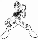 Ultraman Mewarnai Ribut Agul Getcolorings Lineart Ipin Upin Ginga Tiga Desa Catatanku sketch template
