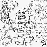 Lego Jurassic Coloring Pages Printable Getdrawings sketch template