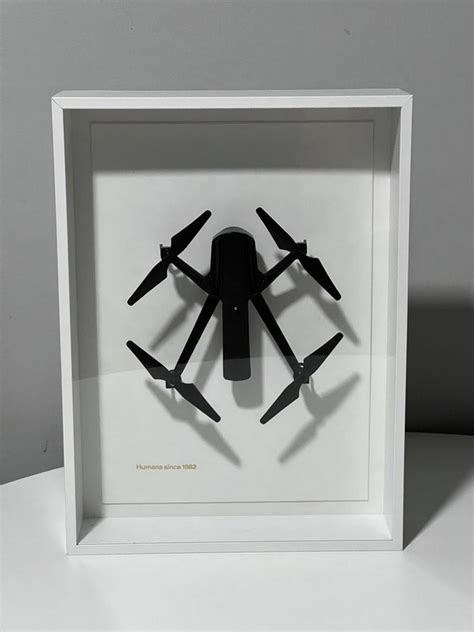 ikea art framed drone art piece furniture home living home decor frames pictures  carousell