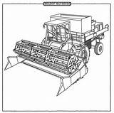 Coloring Combine Pages Harvester Printable Farm Colouring People Color Machinery Young Useful Proper Intended Series Coloringpagesfortoddlers Tractor Traktor Ausmalen Malvorlagen sketch template
