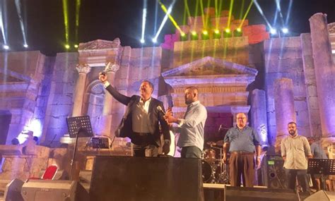 maged el masry honored in jerash festival of culture and arts egypt today