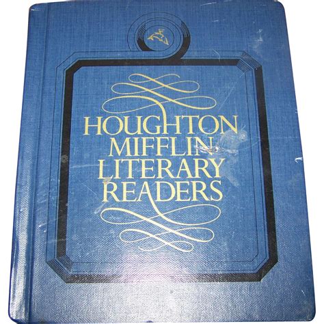 book  houghton mifflin literary readers illustrated school textbook