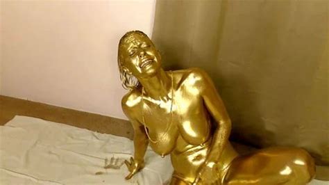 watch golden orgasms gold statue masturbate porn spankbang