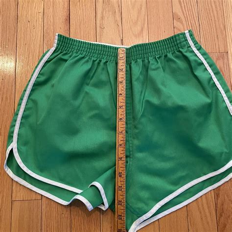 men s green shorts depop