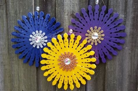 Clothespin Flowers Craft Flower Crafts Clothespin Crafts