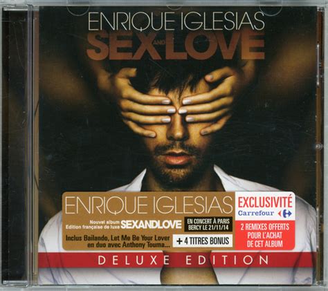 Enrique Iglesias Sex And Love Cd Album Discogs
