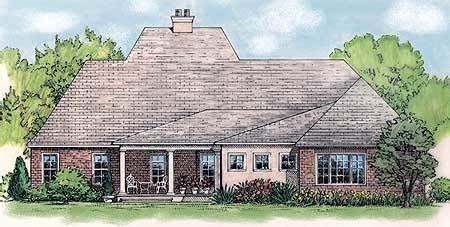 elegant french country home plan  architectural designs house plans