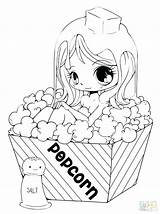 Coloring Popcorn Getdrawings Pages Sheet sketch template