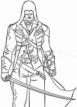 Creed Arno Assassin Coloring Dorian Pages Unity Victor Step Draw Drawing Dragoart Amazing Open Coloriage Pinnwand Auswählen Davemelillo sketch template