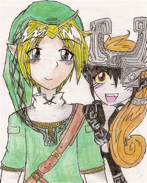 link and midna by xdestinyrosex on deviantart