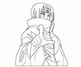 Itachi Uchiha Sharingan Mewarnai Colorir Sketsa Keren Putih Hitam Sasuke Susanoo Px sketch template