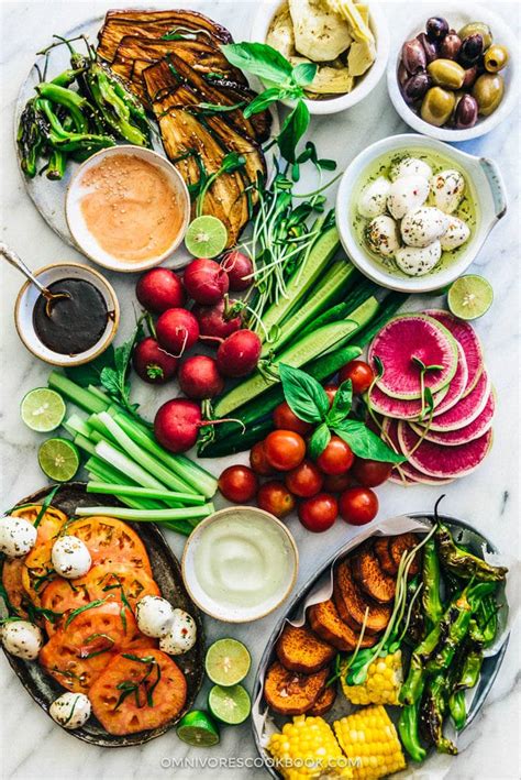 roasted vegetable platter ideas