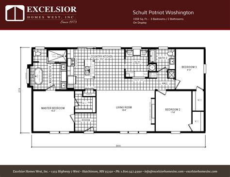 schult patriot washington manufactured home excelsior homes west