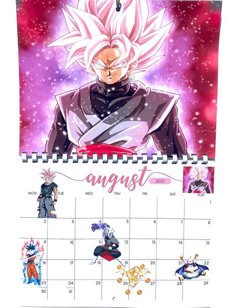 Govegetago Dragon Ball Z Calendar 2021 Dragon Ball Z Desktop