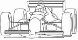 Formula Car Coloring Pages Racing F1 Track Kids Man Carscoloring sketch template