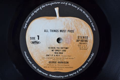 george harrison all things must pass 3lp vinyl box set [original