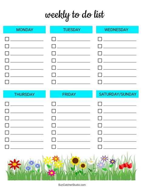 list  printable  templates    diy projects