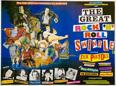 original the great rock n roll swindle movie poster