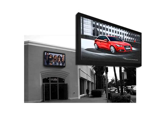 led mini billboards graphic display systems bass industries