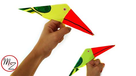 finger toys  kids diy paper bird making tutorial paper finger puppets easy paper crafts