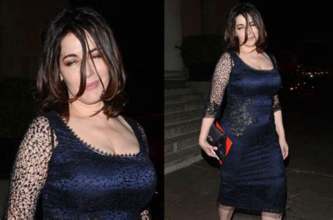 nigella lawson appears worse for wear as she leaves terrence higgins trust gala daily star