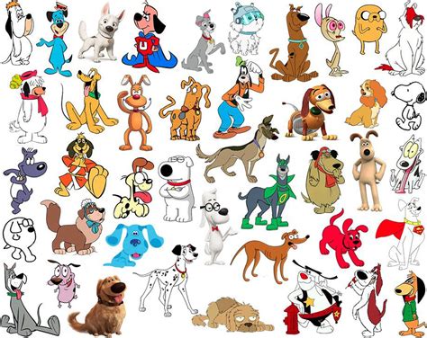 find  cartoon dogs quiz
