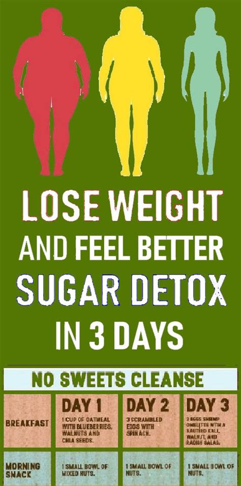 3 Day Sugar Detox To Reset Your Mind And Body Cleanse Your Body