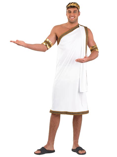 mens julius caesar costume roman toga greek adult fancy