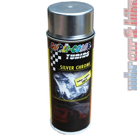 dupli color silver chrome effect spray chrome spray silver chrome ml ebay