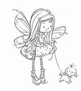 Coloring Stamps Digital Marina Fedotova Pages Nellie Sugar Fairy Clipart Drawings Books Adult Stamp Screen Colouring Shot Card Whimsy Copics sketch template