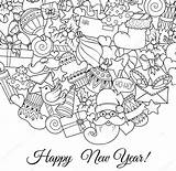 Coloring Year Happy Pages Popular sketch template
