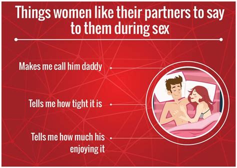 weird things that women want their man to say during sex revealed in