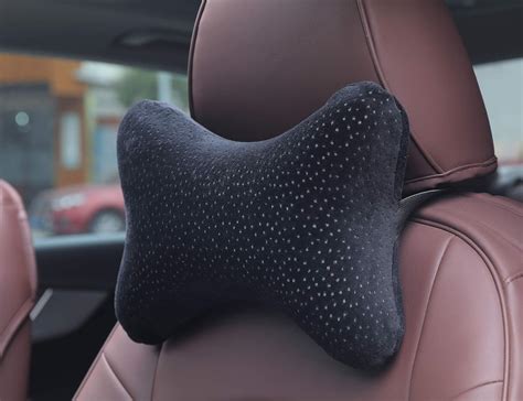 aeris car headrest pillow 100 memory foam car neck pillow for driving