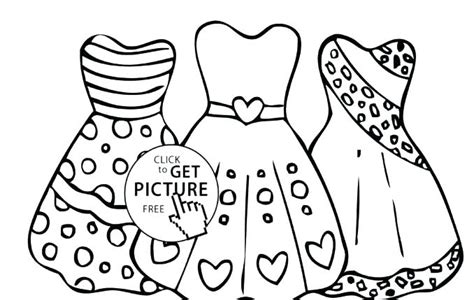dress design coloring pages  getdrawings