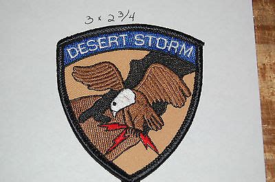 desert storm  patch ebay
