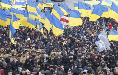 5 000 Nationalists Protest Corruption In Ukraine