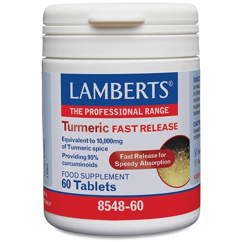 fast release kurkuma  mg  tabletok lamberts baltic