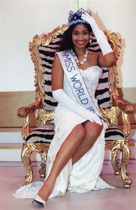 Lisa Hanna Miss Jamaica World Won The Miss World Pageant